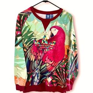 Arari sweater Farm Rio Adidas small RARE